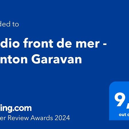 Studio Front De Mer - Menton Garavan Екстер'єр фото